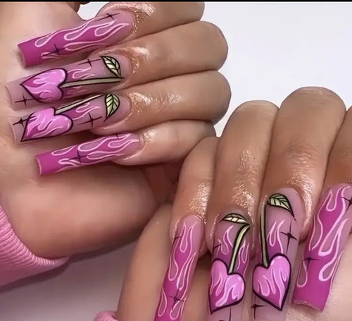 Pretty Nails: Cherry 🍒