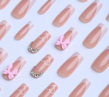 Load image into Gallery viewer, Pretty Nails: Pink Hearts