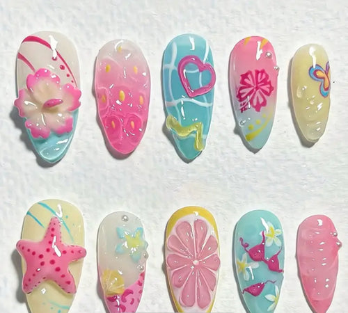 Pretty Nails: Beachy