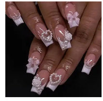 Pretty Nails: Rose Bush