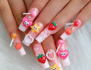 Pretty Nails: Toons