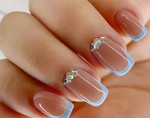 Pretty Nails: French with a Pop