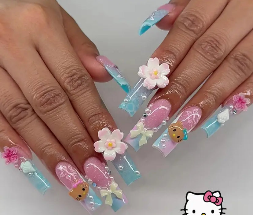 Pretty Nails: Hara Cats