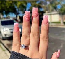 Load image into Gallery viewer, Pretty Nails: Plain Hearts