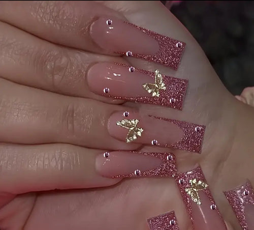 Pretty Nails: Pink Fairy Dust