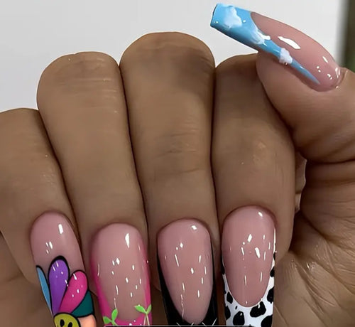 Pretty Nails: The Clouds