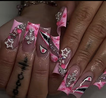 Load image into Gallery viewer, Pretty Nails: Sharks