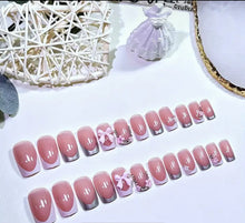 Load image into Gallery viewer, Pretty Nails: Bow and Diamonds