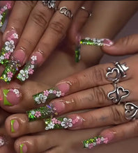 Load image into Gallery viewer, Pretty Nails: The Garden (nails+toes)